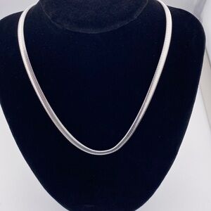 16” 925 Solid Sterling Silver Snake 8mm 14g